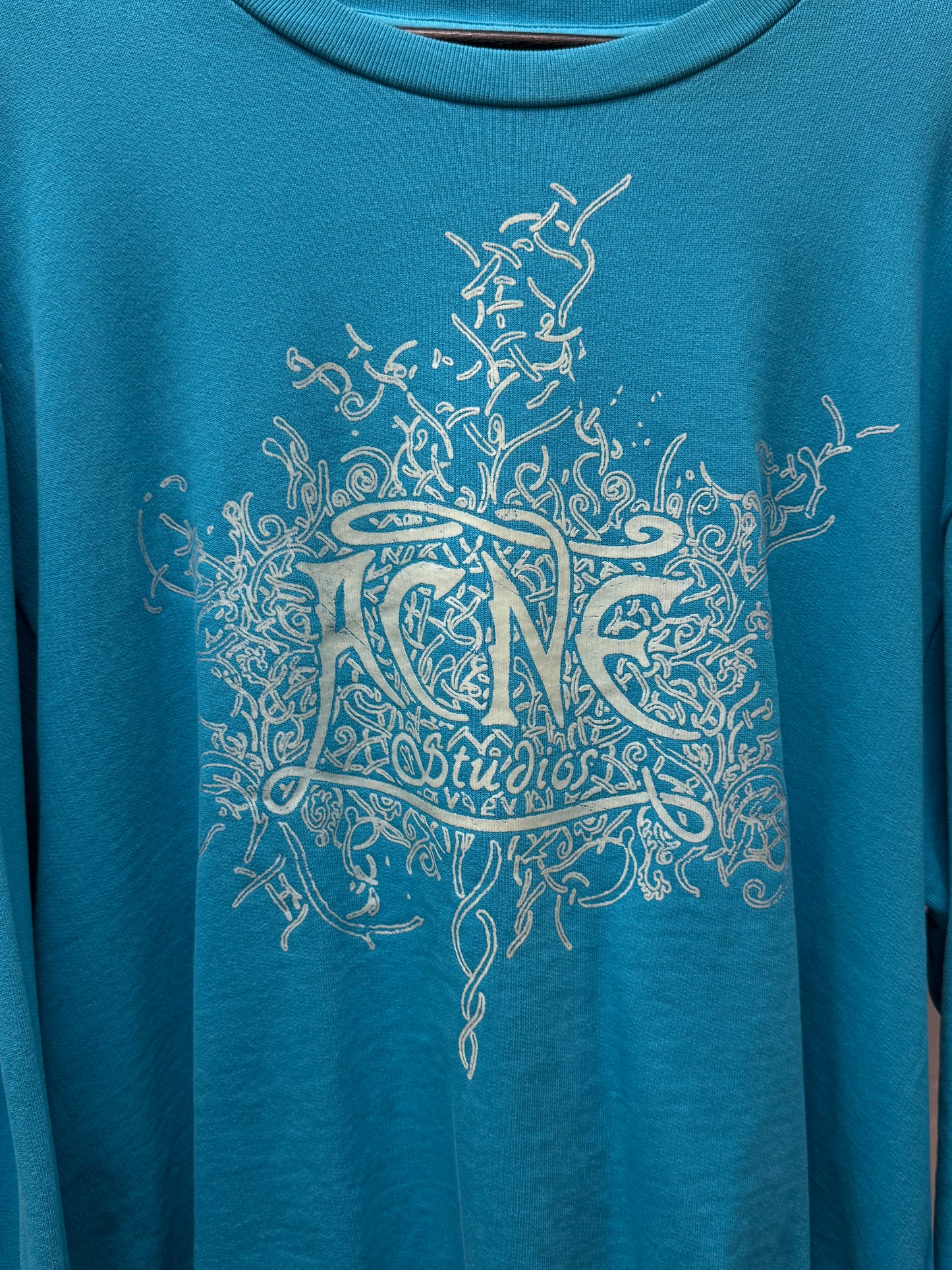 Acne Studios ‘Franz’ Blue Crewneck Sweatshirt