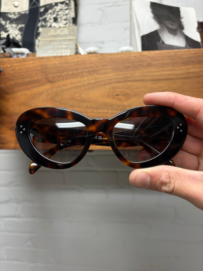 Celine ‘CL40320U’ Brown Tortoiseshell Cat Eye Sunglasses