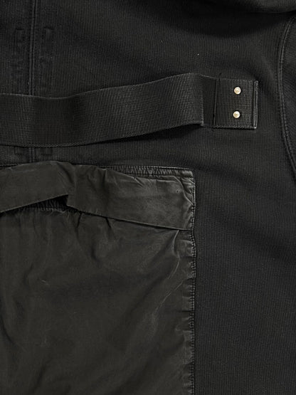 Rick Owens ‘Gimp’ Full Zip Cargo Back Hoodie