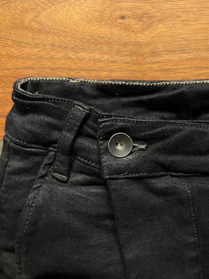 AW2016 Rick Owens ‘Mastadon’ Matte Black DRKSHDW Skirted Denim