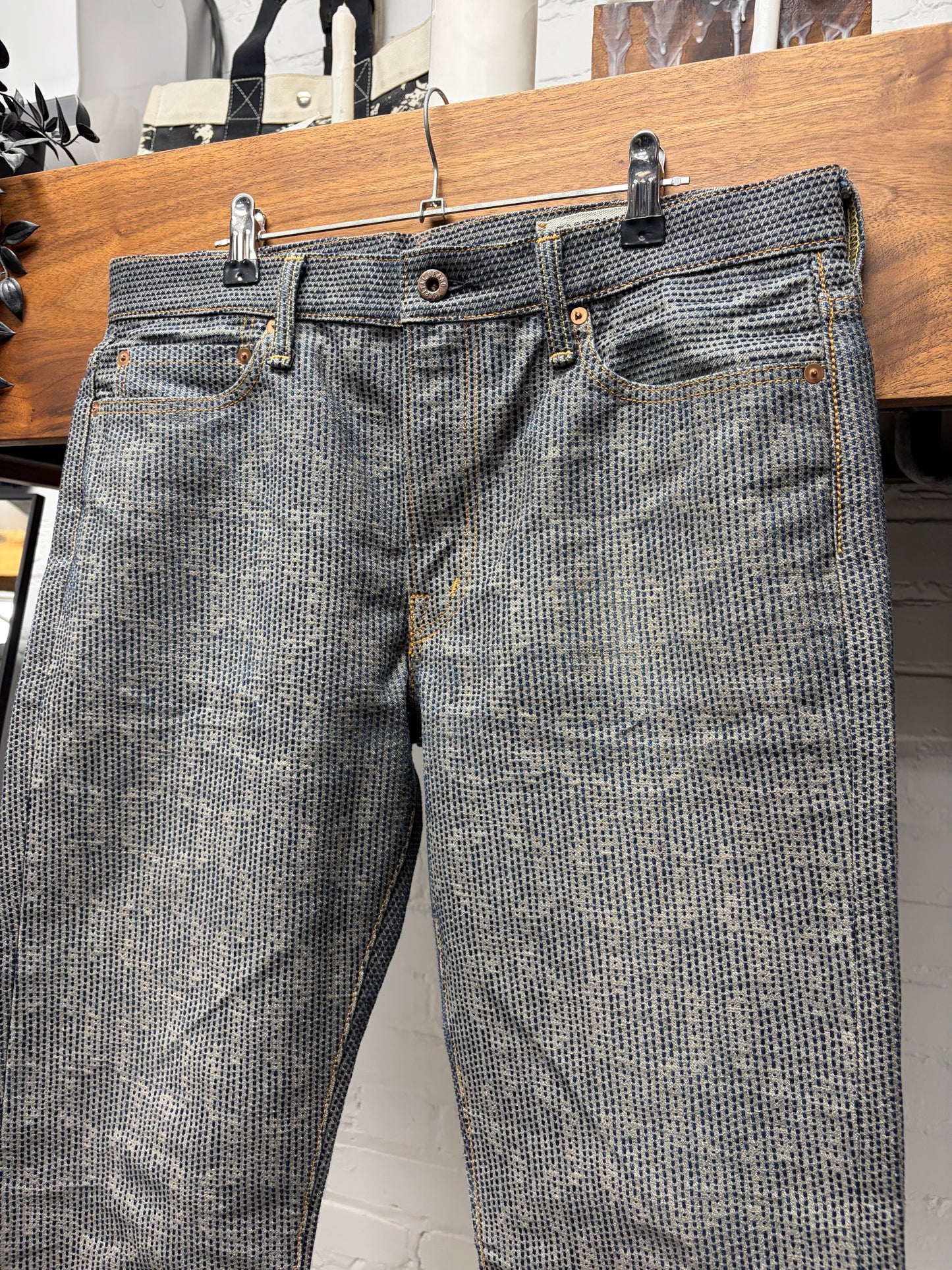 Kapital ‘Century Denim’ Grey Washed Jeans