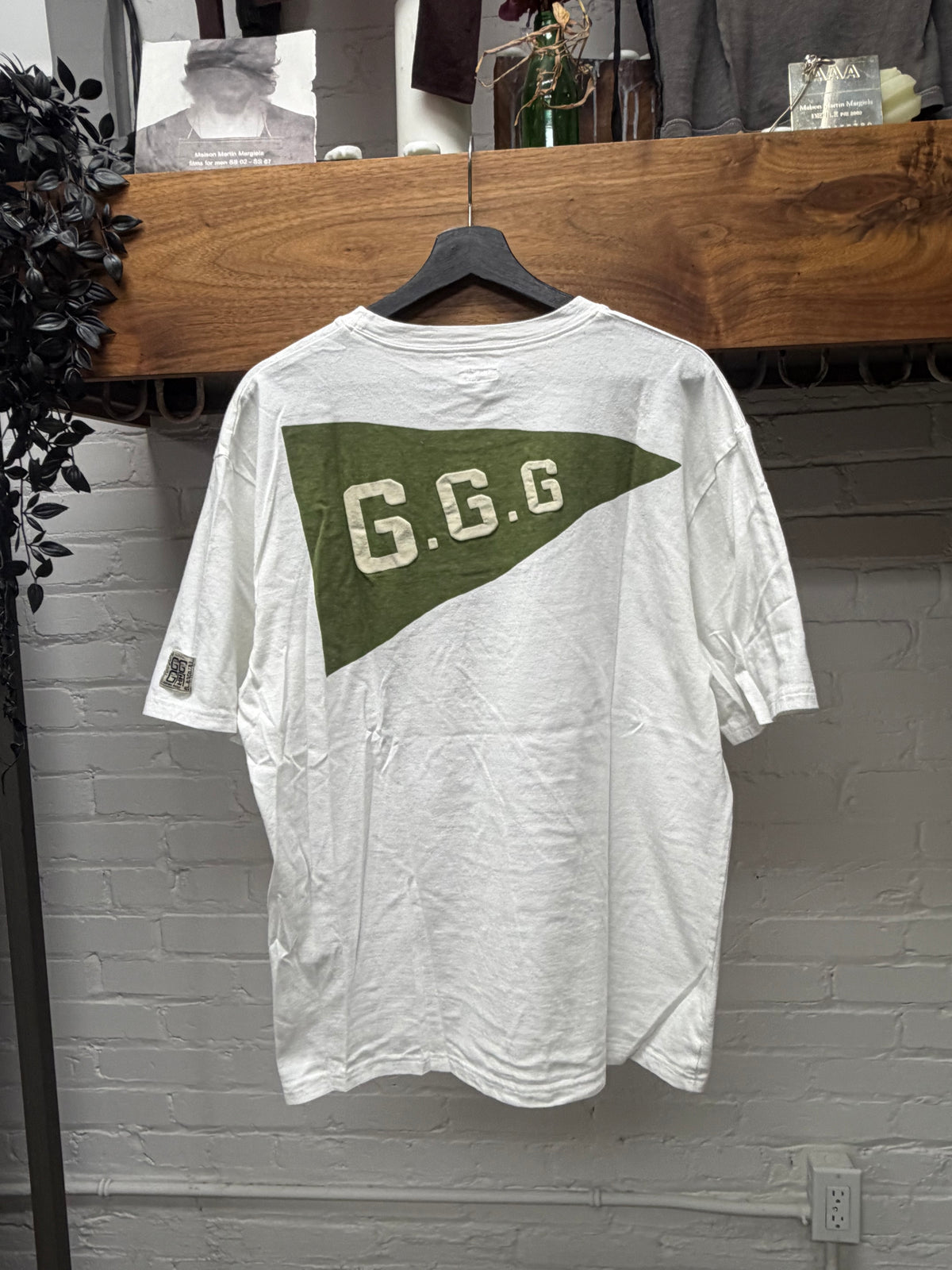 Kapital ‘Conifer & G.G.G.’ Leaning Tree Graphic T-Shirt