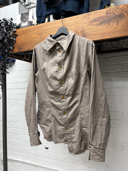 Vivienne Westwood Man Asymmetric Button Up Shirt