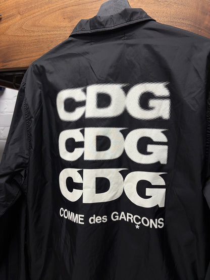 2016 Comme Des Garçons x Good Design Shop ‘CDG Logo’ Black Coaches Jacket