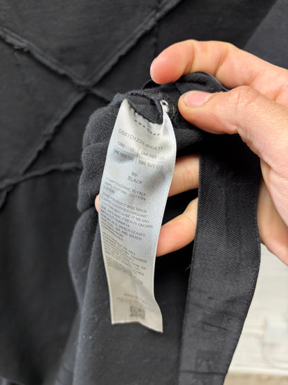 Rick Owens DRKSHDW ‘Crater’ Black Pentagram Sweatshirt