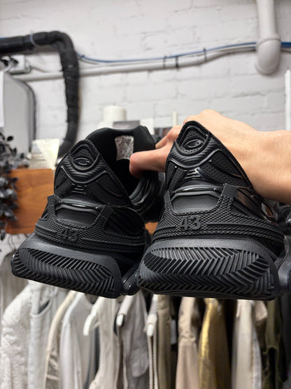 2025 Balenciaga ‘Reptile’ Black Low Top Sneakers