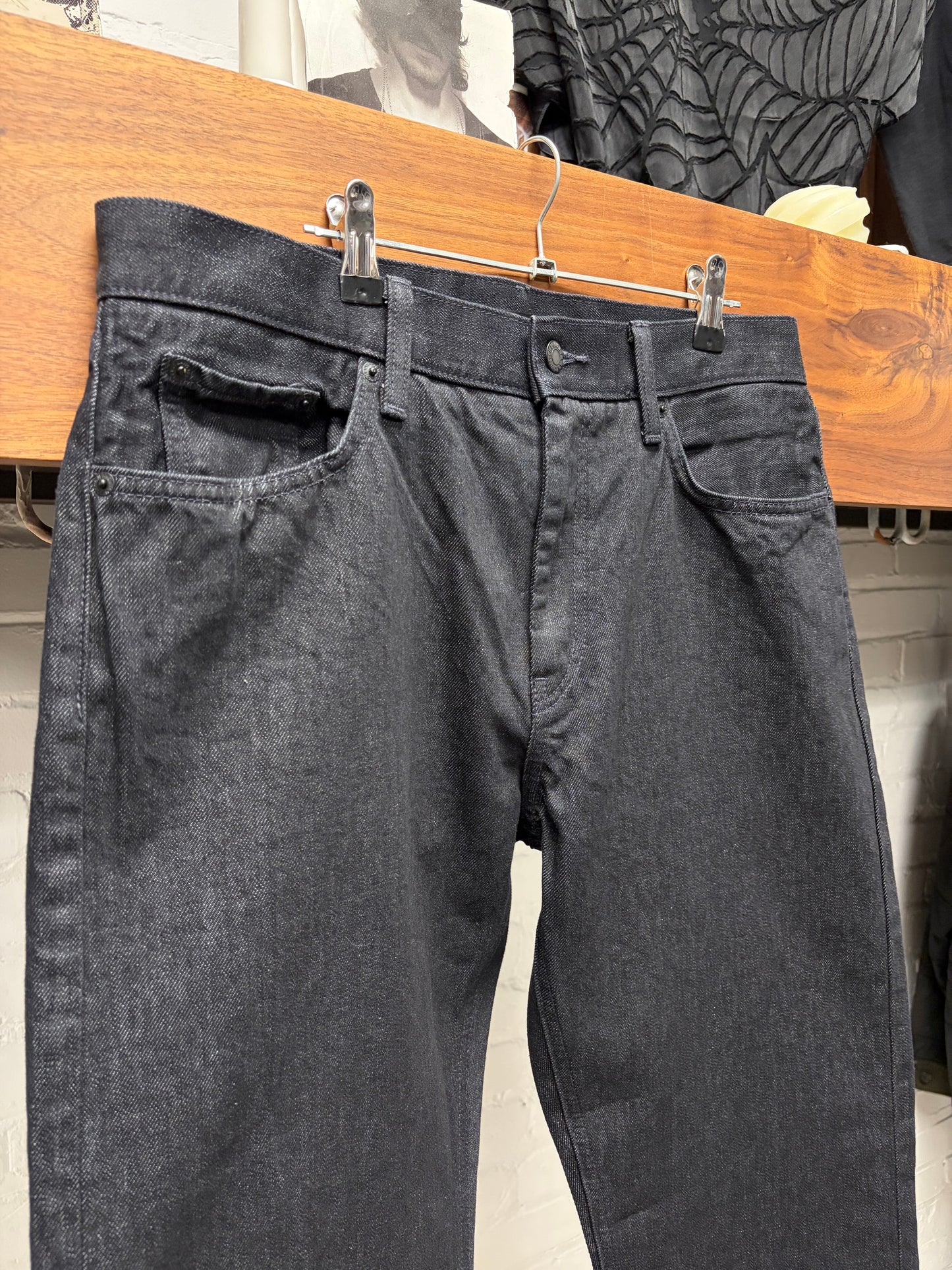 Helmut Lang x Uniqlo Black Bootcut Jeans