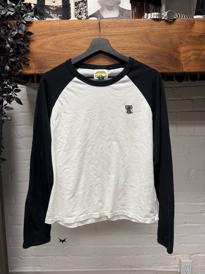 Acne Studios Raglan ‘Bow Logo’ Long Sleeve Shirt