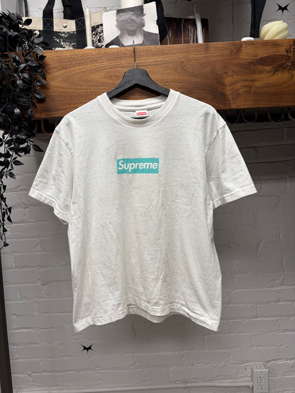AW2021 Supreme x Tiffany & Co. Box Logo T-Shirt