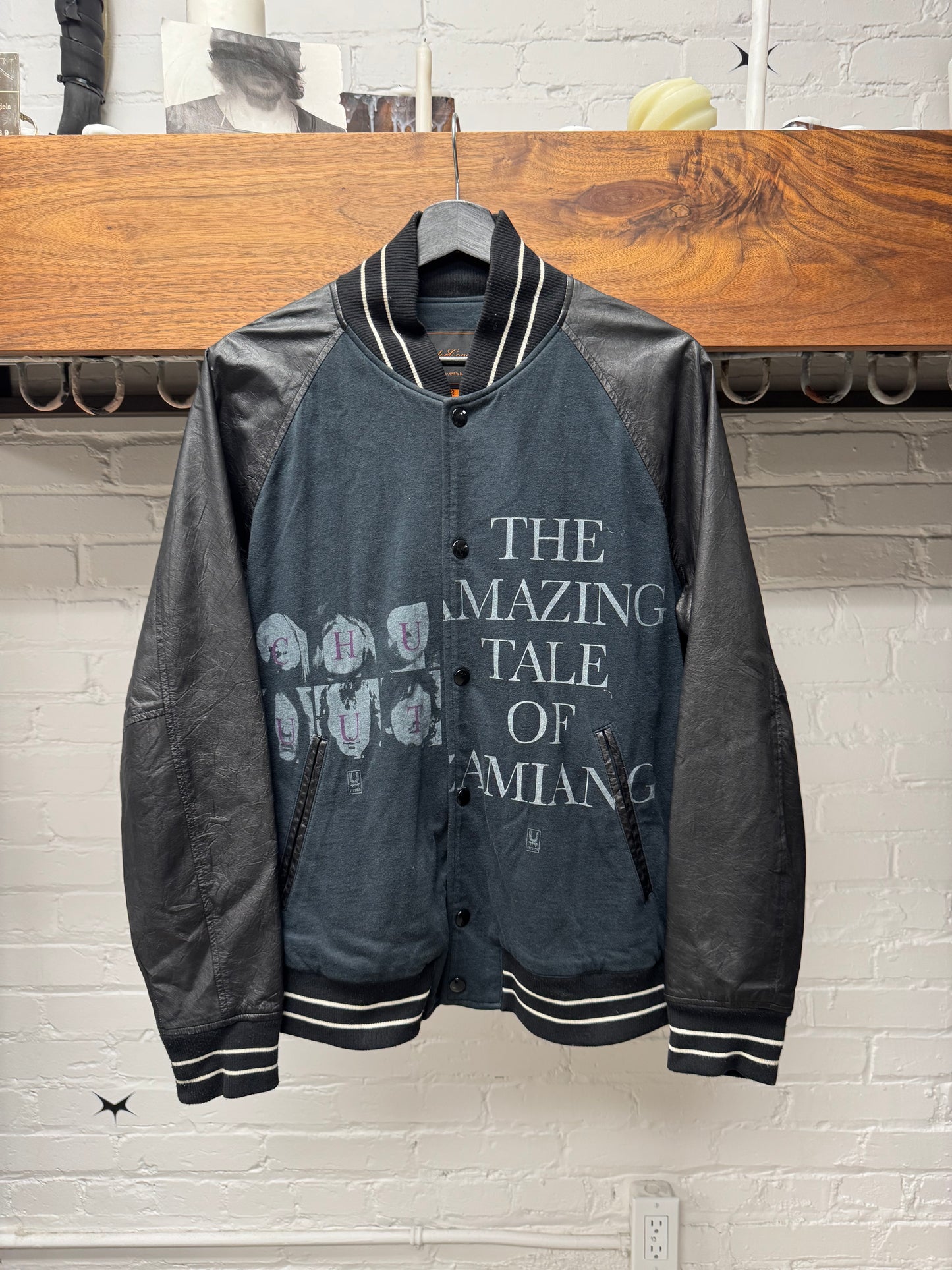 SS2006 Undercover ‘Klaus’ The Amazing Tale of Zamiang Leather Bomber Jacket