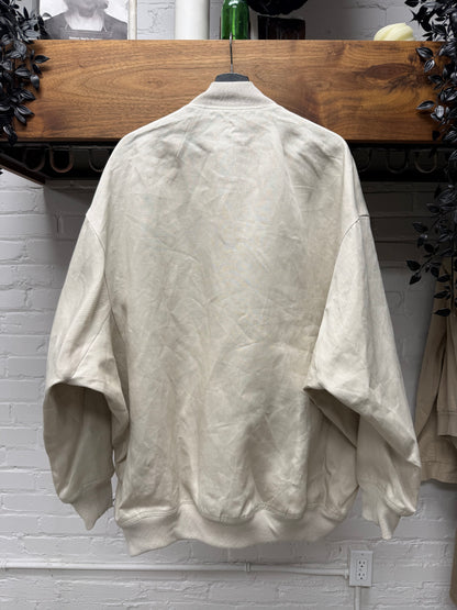 SS2025 Rick Owens ‘Hollywood’ Pearl Grey Bomber Jacket