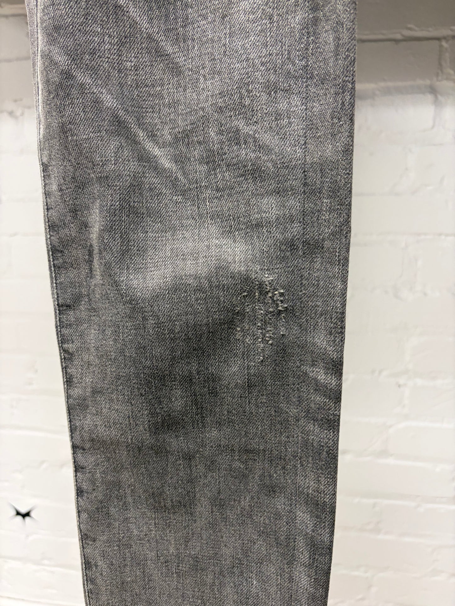 Dior Homme by Kris Van Assche ‘Clawmark’ Washed Grey Skinny Jeans