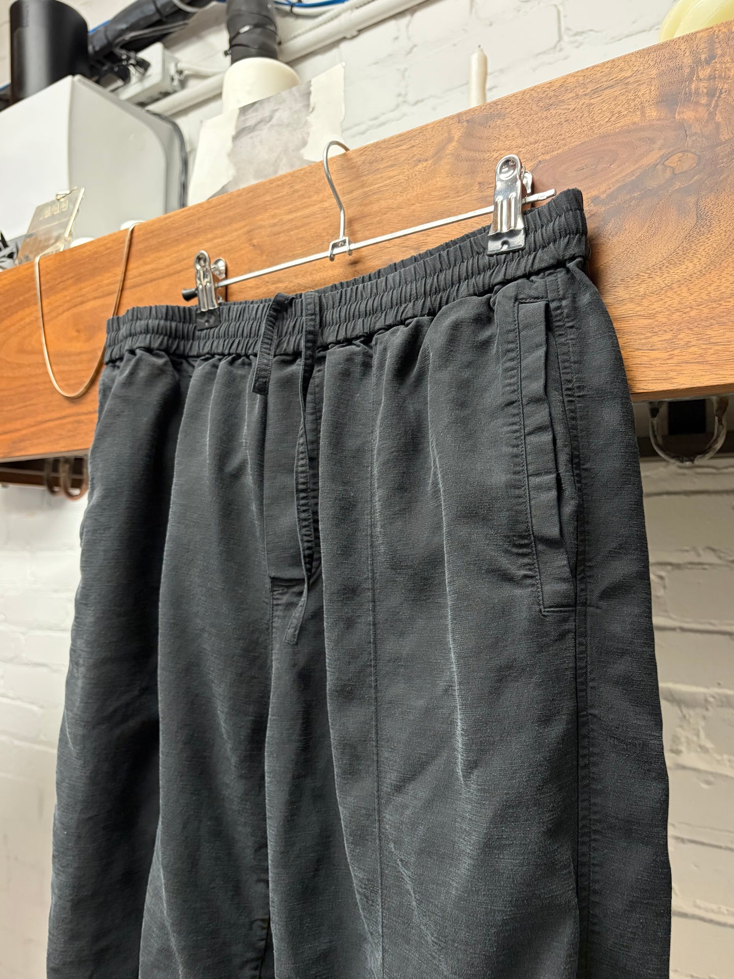 Helmut Lang Black ‘Relaxed Cut’ Black Trousers