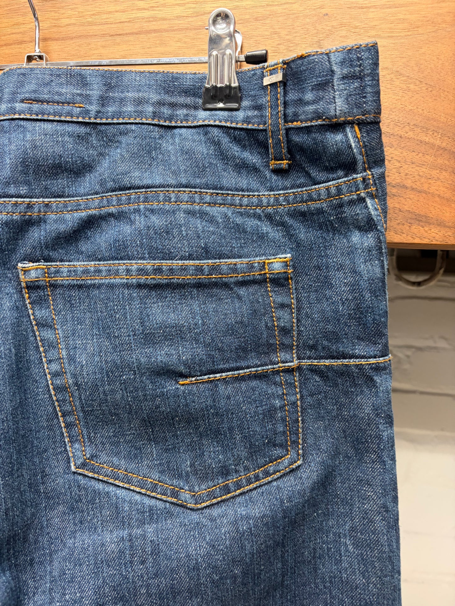 Dior Homme Classic Blue Washed Skinny Jeans