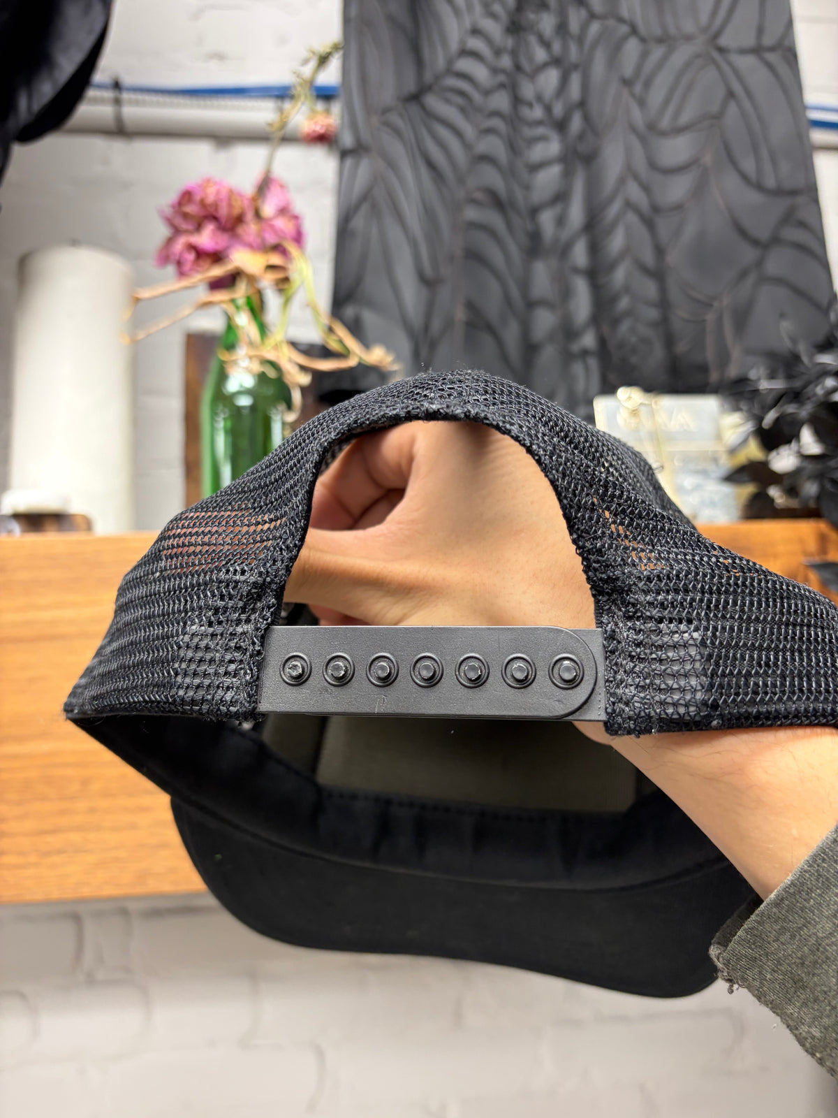 Chrome Hearts ‘Paris’ Store Exclusive Black ‘CH Patch’ Trucker Bat