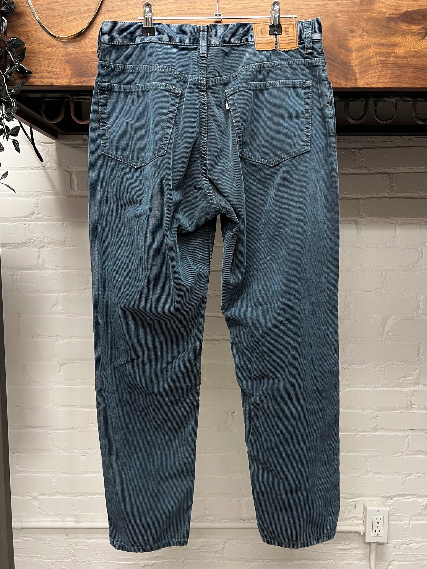 Cav Empt Overdyed Blue Corduroy Pants