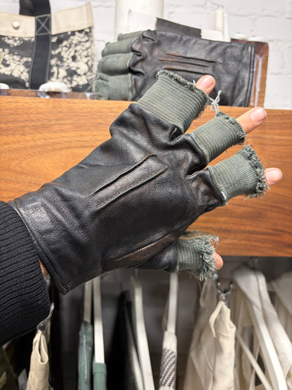 Carol Christian Poell 'AM/2457 ROOMS-PTC/12' Disparate Leather Gloves