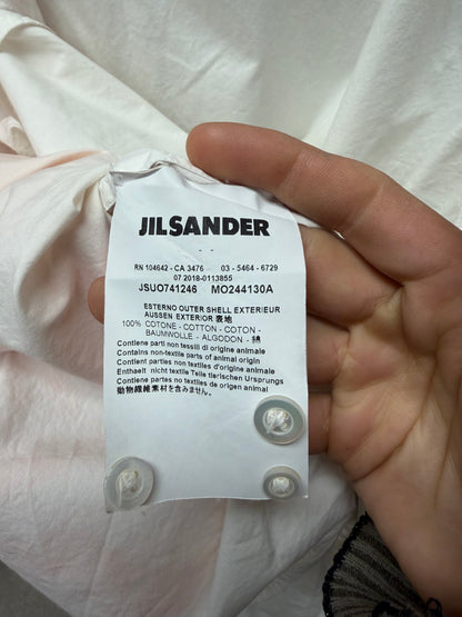 SS2019 Jil Sander ‘Portrait’ White Button Up Shirt