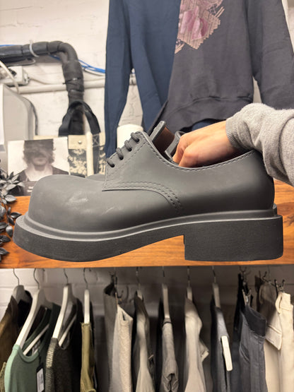 Balenciaga ‘Steroid’ Oversized Black Lace Up Derbys