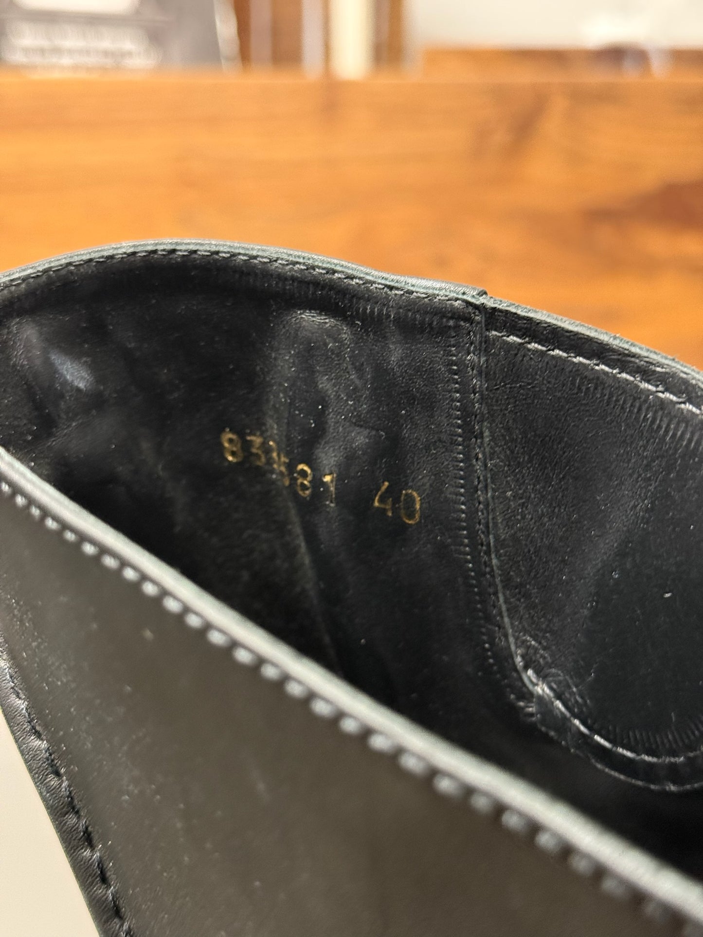 Balenciaga ‘Venom’ Black Calfskin Leather Engineer/Combat Boots