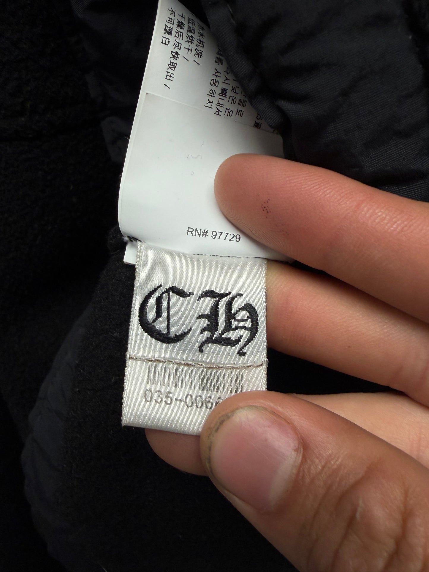 Chrome Hearts ‘Polar’ Horseshoe Logo Quarter Zip Sweatshirt