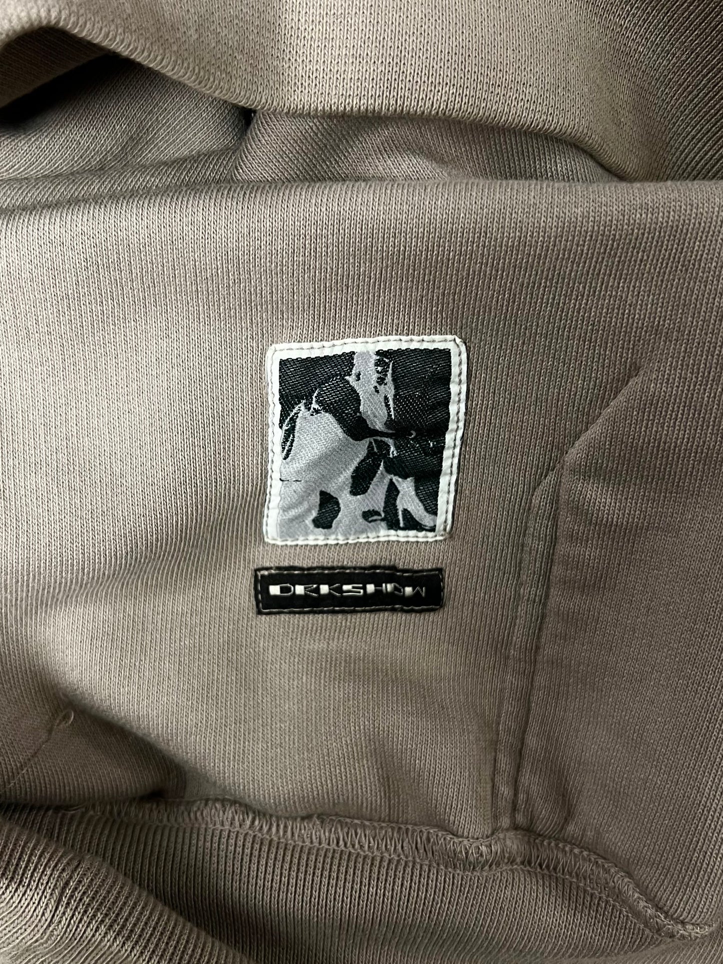 Rick Owens ‘Dust’ Reverse Cotton Sweatshirt