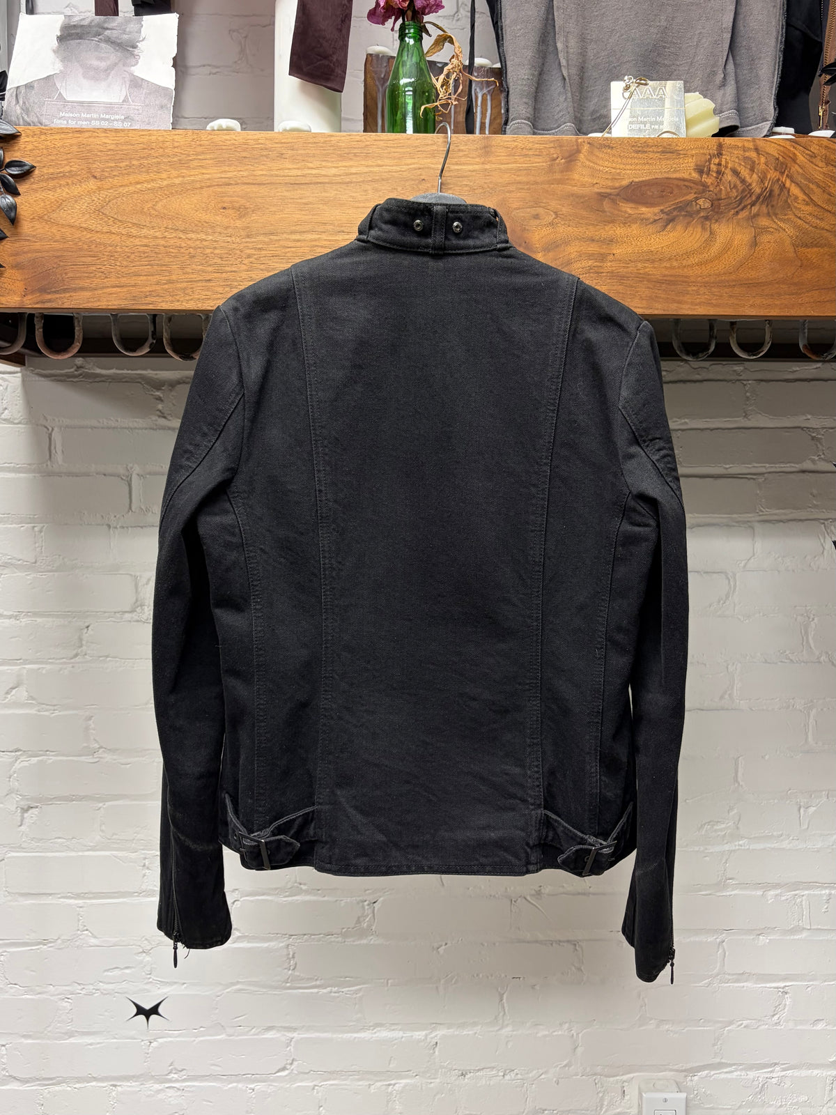 5351 Pour Les Hommes Black ‘Fencing’ Denim Jacket