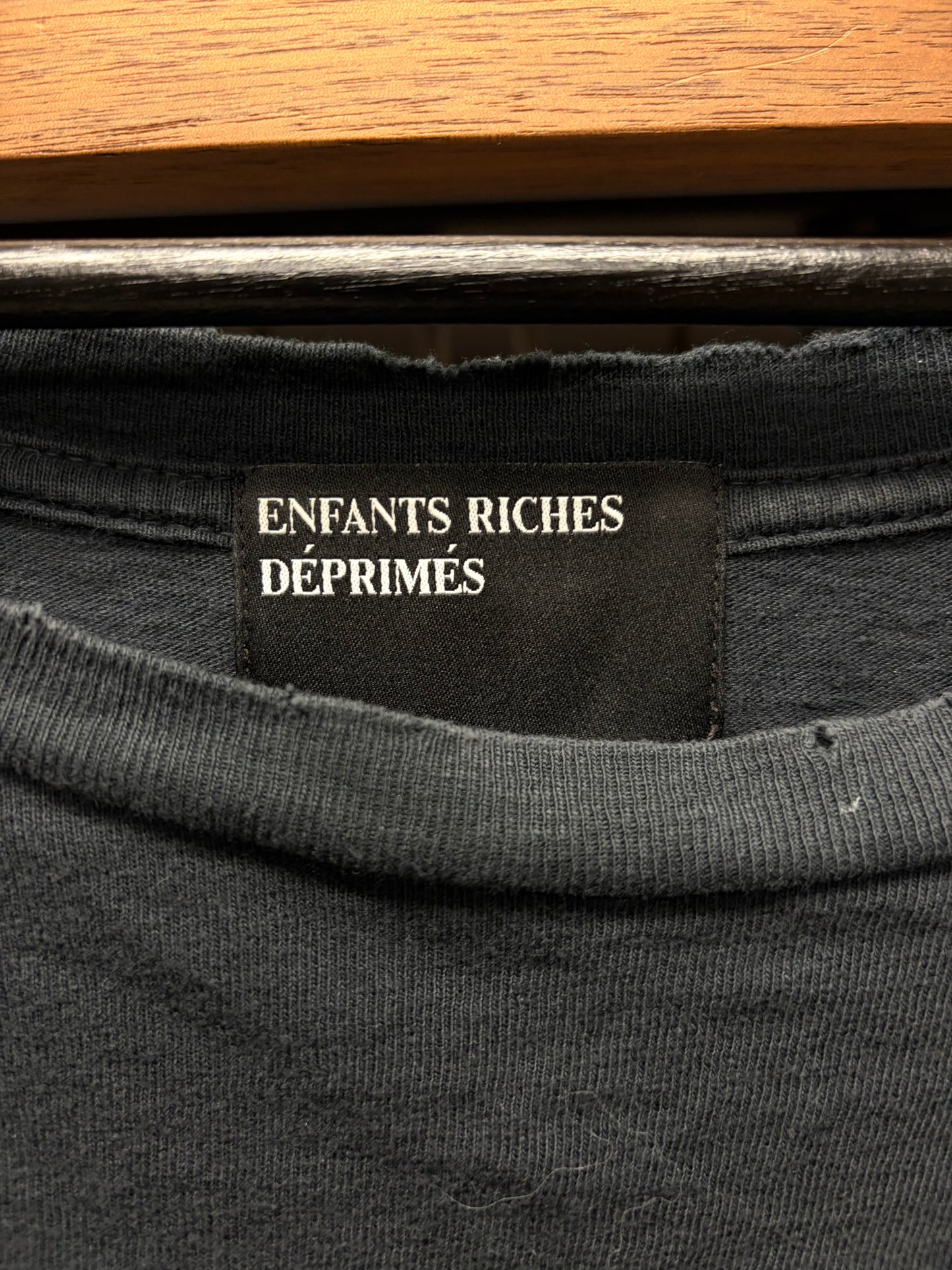 Enfants Riches Deprimes Distressed ‘Painter’ Logo T-Shirt