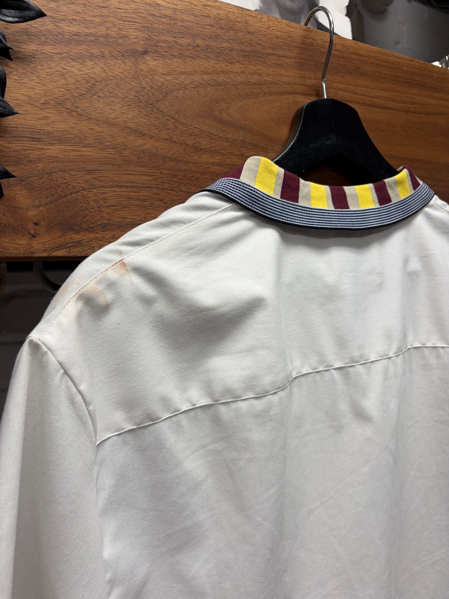 SS2015 Acne Studios Striped Collar ‘Ody’ Bowling Shirt