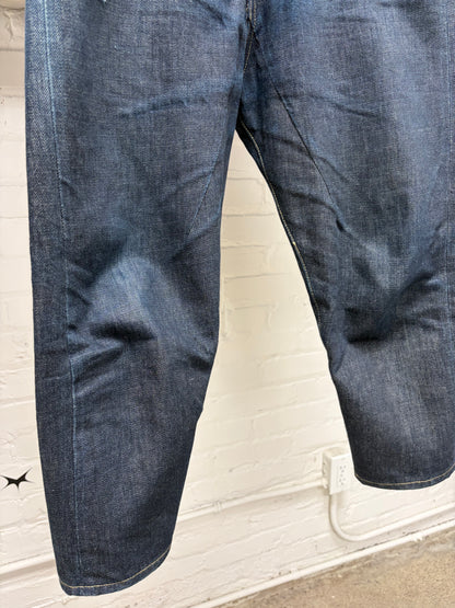 Rick Owens ‘Collapse Cut’ USA Made Raw Selvedge Denim