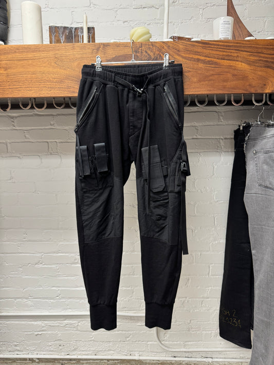 SS2018 Julius 3D Exposed Cargo Pocket Sweatpants