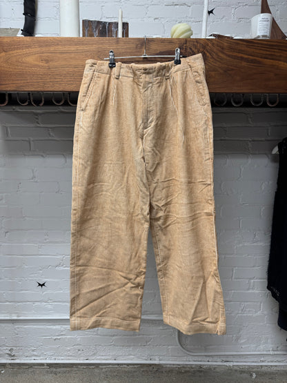 Our Legacy ‘Borrowed’ Brown Corduroy Wide Leg Pants