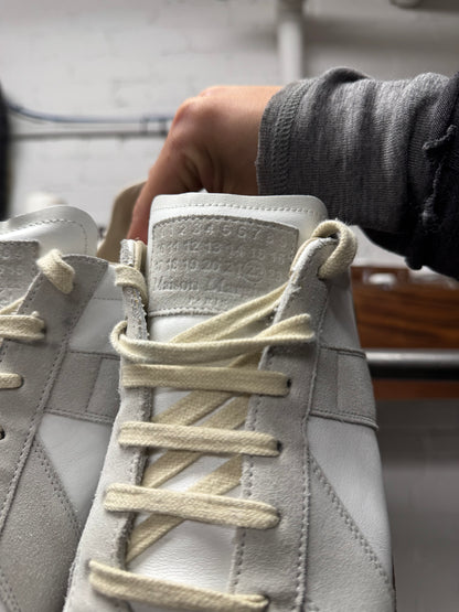 Maison Margiela Replica ‘G.A.T’ White/Gum Sole Low Top Sneakers