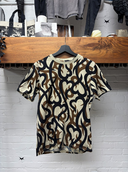 AW2004 Number (N)ine ‘Tribal Heart Camo’ Graphic T-Shirt