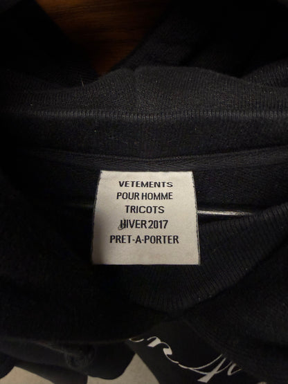 AW2017 Vetements ‘11 Inch Gun Club’ Pullover Hoodie