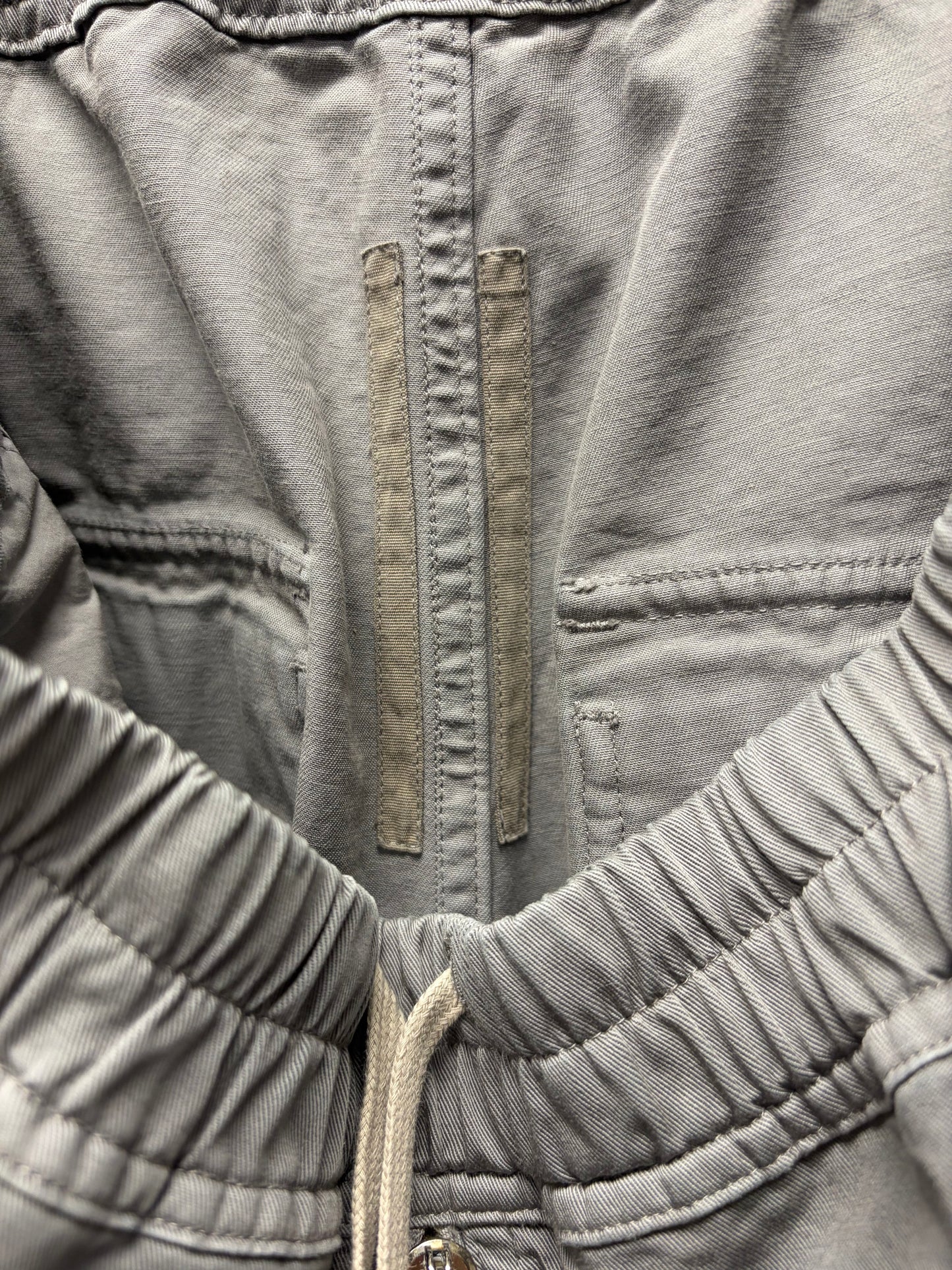 Rick Owens Stone Grey ‘CargoBela’ Wide Leg Pants