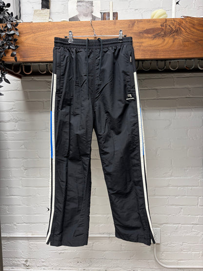 2021 Balenciaga ‘3B Sports Icon’ Logo Black Striped Track Pants