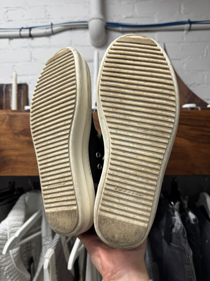Rick Owens DRKSHDW Black Canvas ‘Pentagram’ Ramones