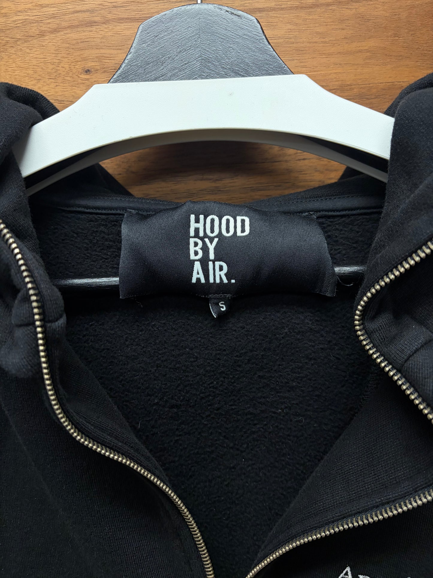 2016 Hood by Air ‘American Psycho’ Zip-Up Hoodie
