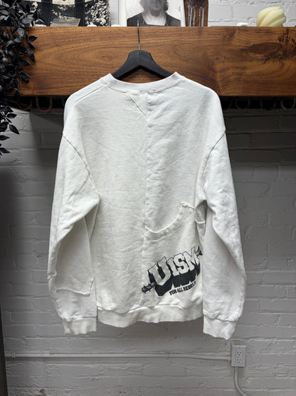 SS2022 Undercover ‘Paper Doll’ Reconstructed Sweatshirt Cotton Crewneck