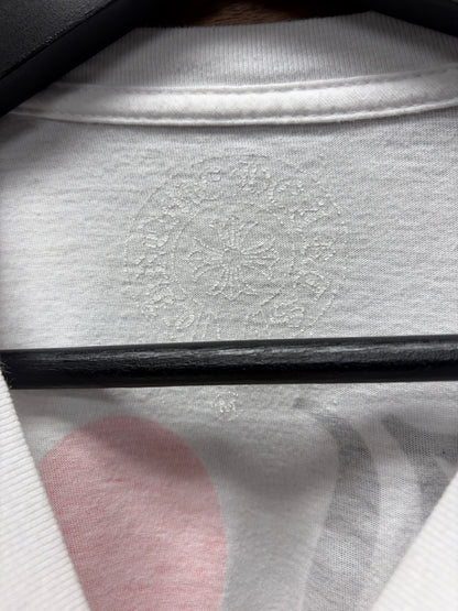 Chrome Hearts ‘I❤️NY’ White Long Sleeve Pocket Logo T-Shirt
