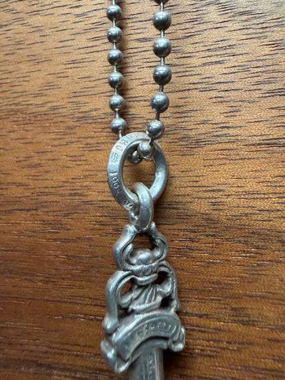 Chrome Hearts 925 Silver ‘Dagger Bail’ Pendant
