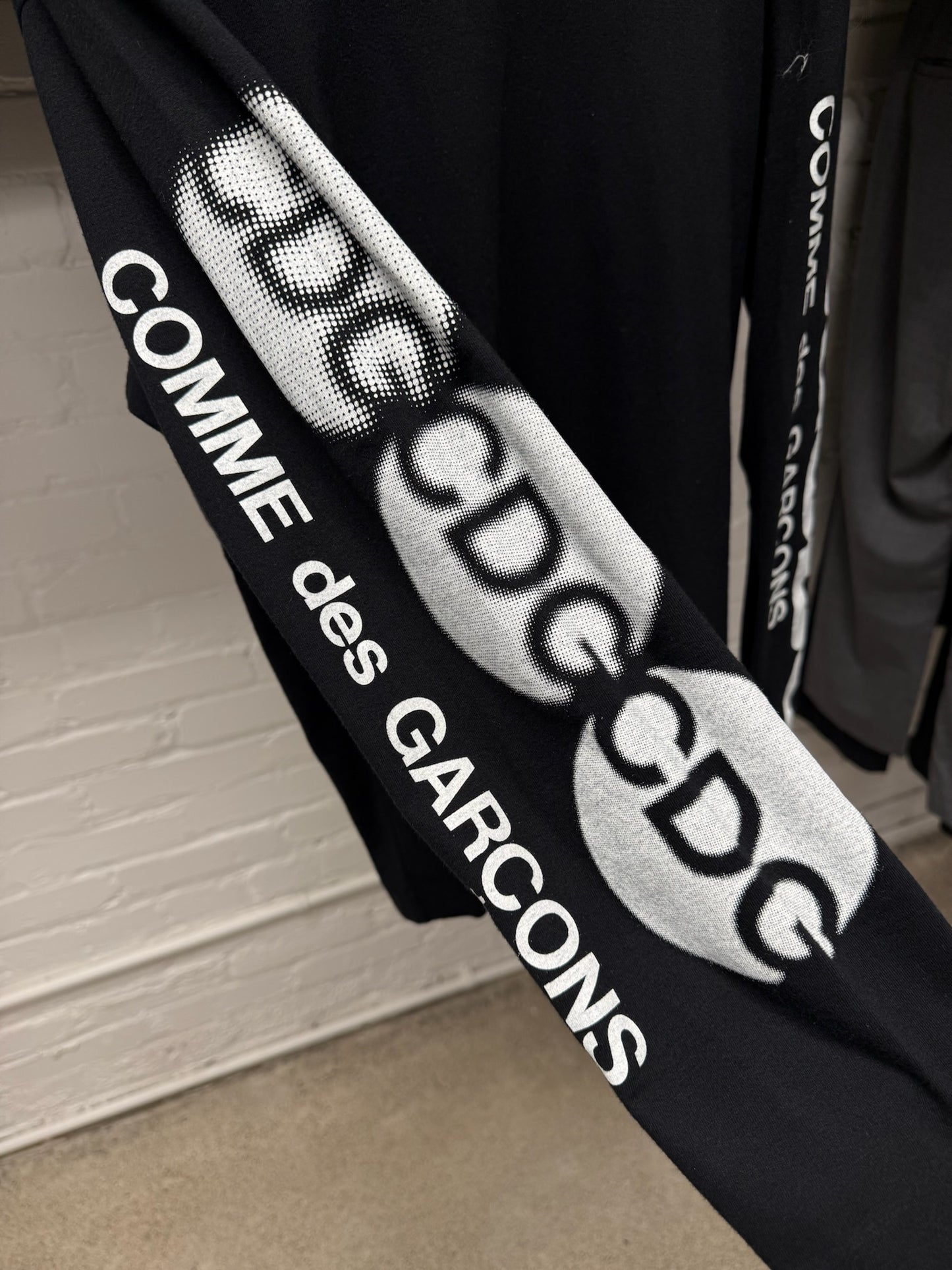 Comme Des Garçons x Good Design Shop Black Long Sleeve Logo Shirt