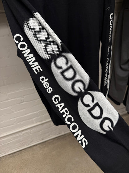 Comme Des Garçons x Good Design Shop Black Long Sleeve Logo Shirt