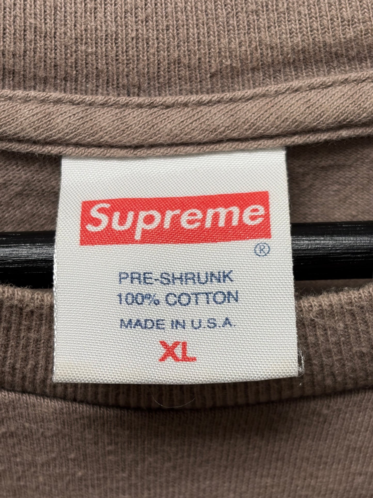 AW2014 Supreme ‘Ballerina’ Brown Graphic T-Shirt