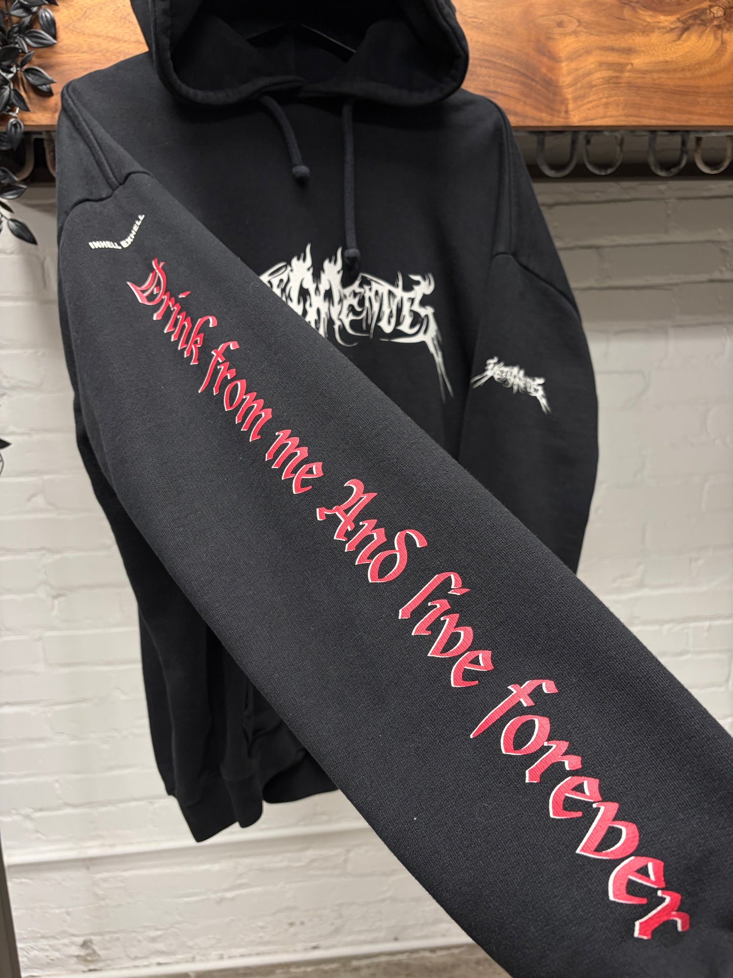 AW2017 Vetements Pour Homme ‘Total Fucking Darkness’ Hoodie