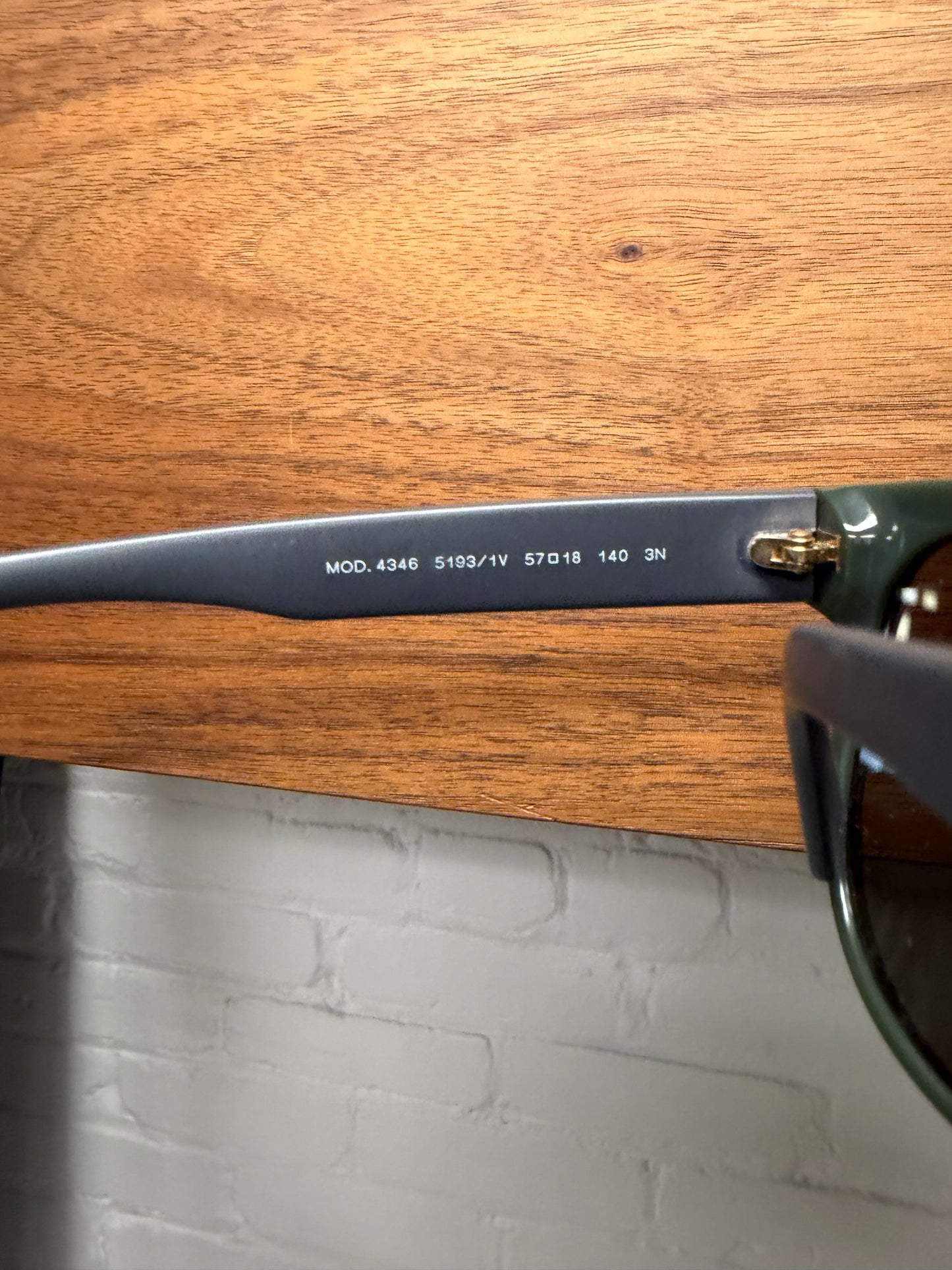Versace Dark Green/Gold Aviator Sunglasses