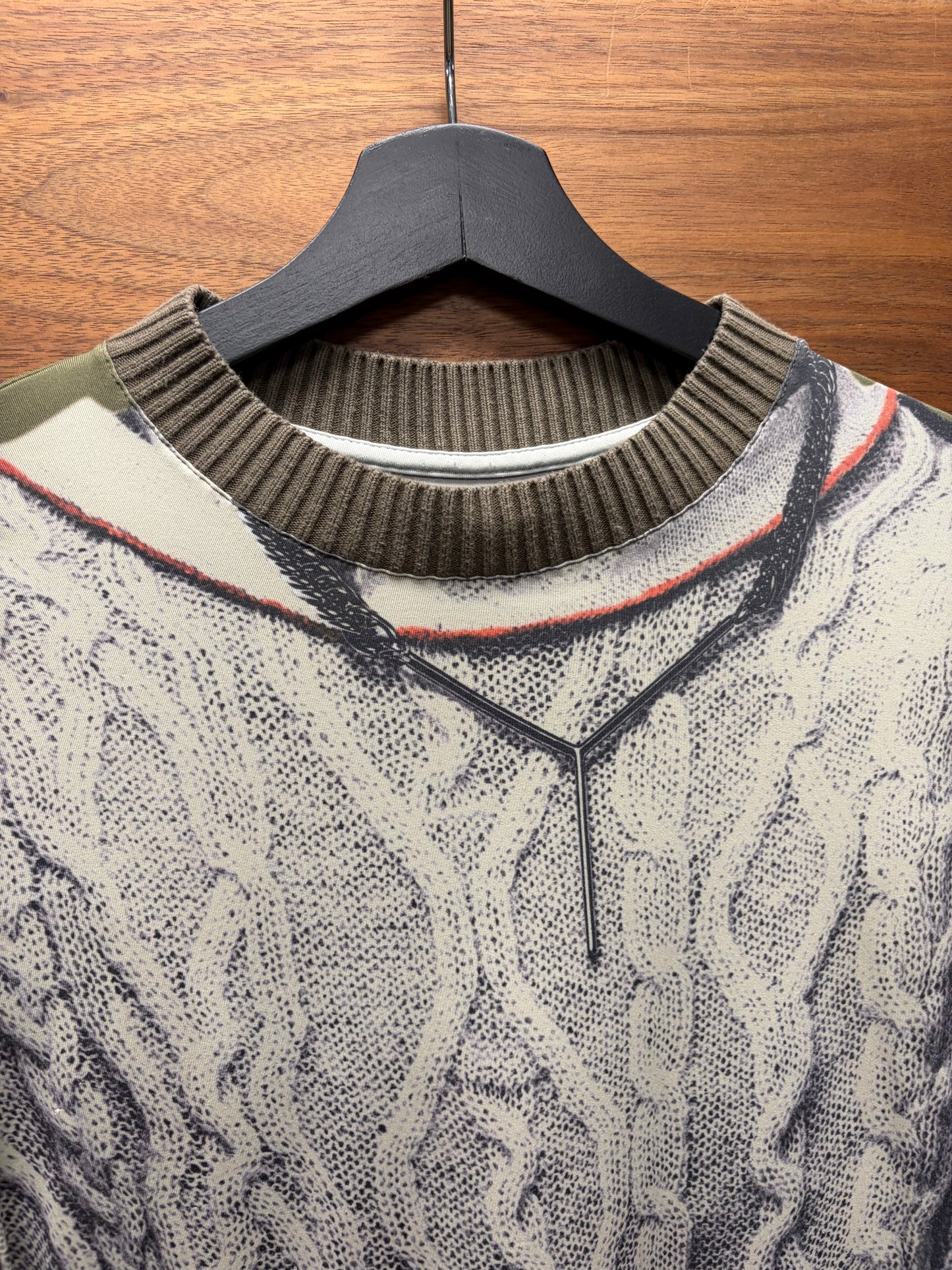 Jean Paul Gaultier x Y Project Trompe L’œil Mesh Long Sleeve Shirt