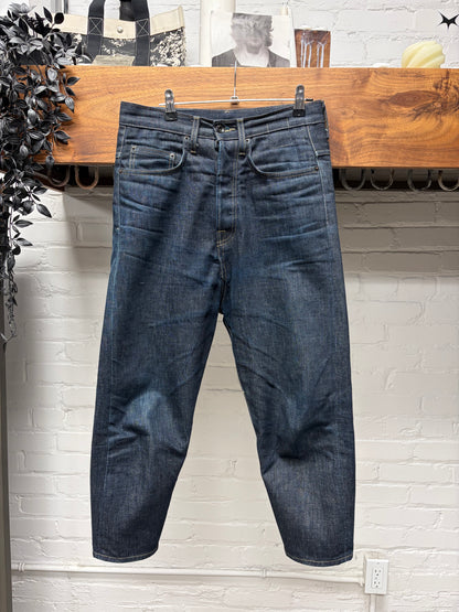 Rick Owens ‘Collapse Cut’ USA Made Raw Selvedge Denim