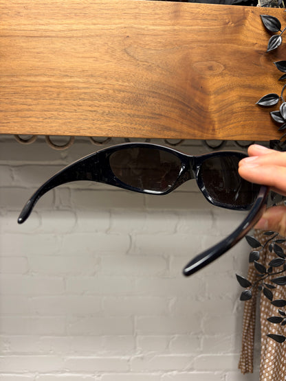 Balenciaga ‘Skin Cat XXL’ Dark Blue Sunglasses